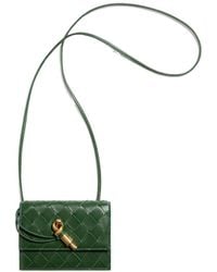 Bottega Veneta - Andiamo Badge Holder - Lyst