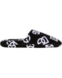 Dolce & Gabbana - Logo Jacquard Slides - Lyst
