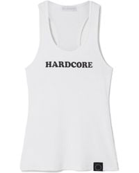 Stella McCartney - Hardcore Slogan Tank Top - Lyst