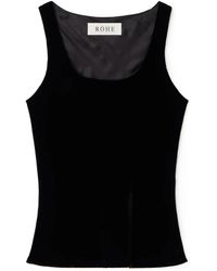 Rohe - Silk Velvet Top - Lyst