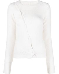 Jacquemus - La Maille Pau Asymmetric Cardigan - Lyst
