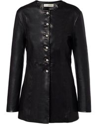 Nour Hammour - Parlor Leather Jacket - Lyst
