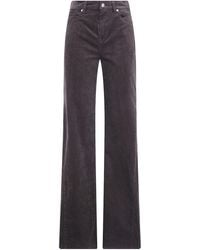 7 For All Mankind - Straight-Leg Casual Trousers - Lyst