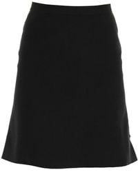 Bottega Veneta - A-Line Ruffled Skirt - Lyst
