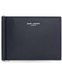 Saint Laurent - Paris Bill Clip Wallet - Lyst
