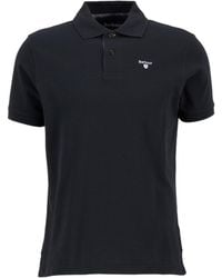 Barbour - Tartan Pique Polo Shirt - Lyst