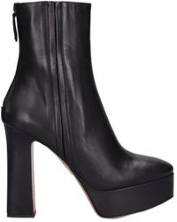 Aquazzura - Back-Zippered Short Boots - Lyst