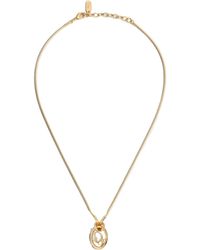 Dior - Oblique Necklace - Lyst