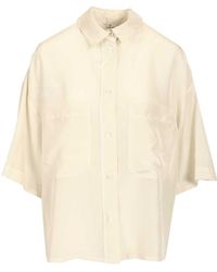 Barena - Priscilla Boxy Short-Sleeve Shirt - Lyst