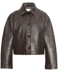 Studio Nicholson - Buttoned Lambskin Jacket - Lyst