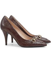Gucci - Horsebit Pumps - Lyst