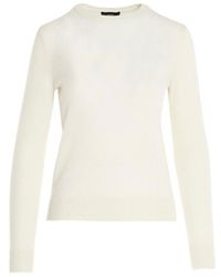 Theory - Long-Sleeved Crewneck Jumper - Lyst