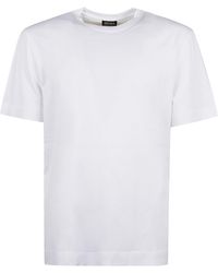 ZEGNA - Short-Sleeved Crewneck T-Shirt - Lyst