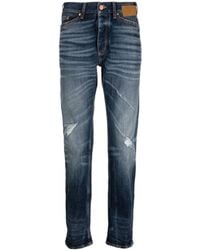 Palm Angels - Distressed Slim-Fit Jeans - Lyst