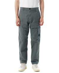 C.P. Company - Stretch Sateen Loose Cargo Pants - Lyst