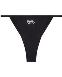 DIESEL - Camille-Utlt Cut-Out Logo Bikini Bottoms - Lyst