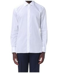 ZEGNA - Stretch-Popeline Shirt - Lyst
