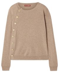 Altuzarra - Button-Trimmed Cashmere Sweater - Lyst