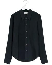 Lemaire - Pointed Collar Poplin Shirt - Lyst