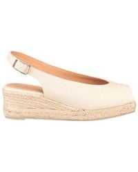 Castañer - Castañer Dosalia Peep-Toe Espadrilles - Lyst