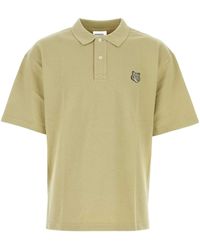 Maison Kitsuné - Maison Kitsuné Bold Fox Head Patch Oversized Polo Shirt - Lyst