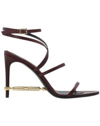 DSquared² - Strappy Embellished Heeled Sandals - Lyst