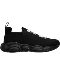 Moschino - Round-Head Sneakers - Lyst