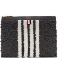 Thom Browne - Small 4-Bar Stripe Document Holder - Lyst