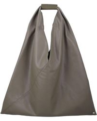MM6 by Maison Margiela - Japanese Logo Detailed Tote Bag - Lyst
