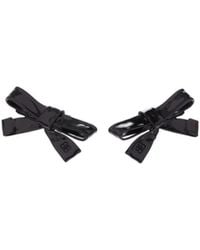 Balenciaga - Bow Detailed Earrings - Lyst