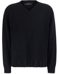 Fabiana Filippi - Ribbed Hem Sweater - Lyst