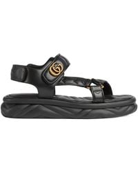 Gucci - Double G Sandals - Lyst