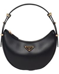 Prada - Arqué Re-Nylon Mini Recycled-Nylon Shoulder Bag - Lyst
