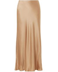 Gabriela Hearst - Frei Silk-Satin Maxi Skirt - Lyst