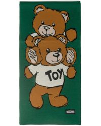 Moschino - Teddy Bear Pattern Scarf - Lyst