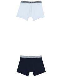 Emporio Armani - Logo-Waistband Boxers (Set Of Two) - Lyst