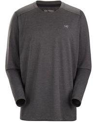 Arc'teryx - Round Collar And Long-Sleeved T-Shirt - Lyst