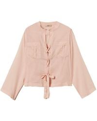 Twinset - Tie-Fastening Shirt - Lyst