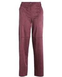 MAX&Co. - Solid Color Straight-Leg Pants - Lyst