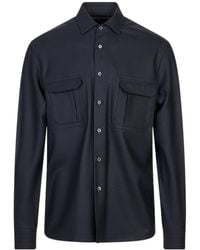 Corneliani - Flap-Pocket Shirt - Lyst