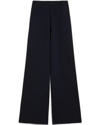 Max Mara - Knit Wide-Leg Trousers - Lyst