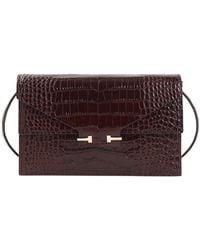 Tom Ford - Mini Croc-Effect Leather Clutch Bag - Lyst