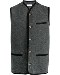 Rier - Long-Sleeved Single-Breasted Vest - Lyst
