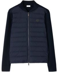 Burberry - Quilted Nylon And Wool Jacket - Lyst
