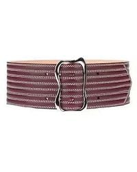 Chloé - Wide Solid-Color Waist Belt - Lyst