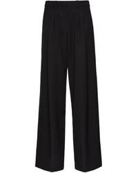 Magda Butrym - Wide-Leg Wool Trousers - Lyst