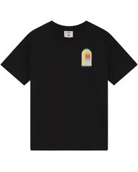 CASABLANCA - Logo Printed Crewneck T-Shirt - Lyst