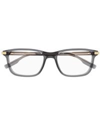 Montblanc - Eyewear Rectangle Frame Glasses - Lyst
