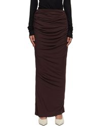 Entire studios - Drape Maxi Skirt - Lyst