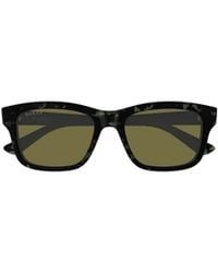 Gucci - Rectangle Sunglasses - Lyst